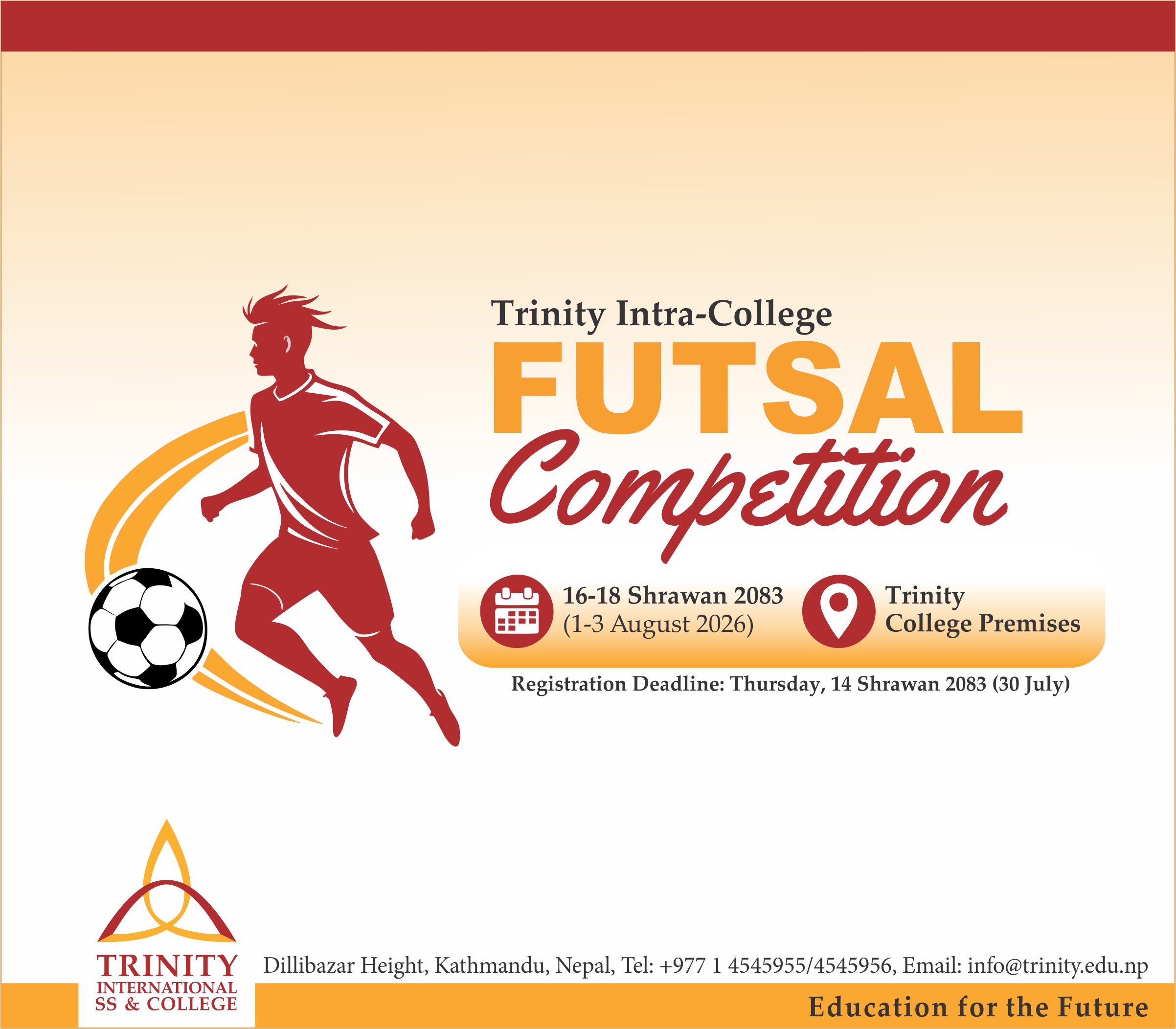 Trinity Intra Futsal Competition